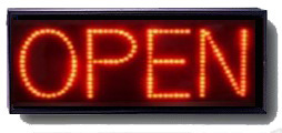 LED signs online EC1009 Open Sign image